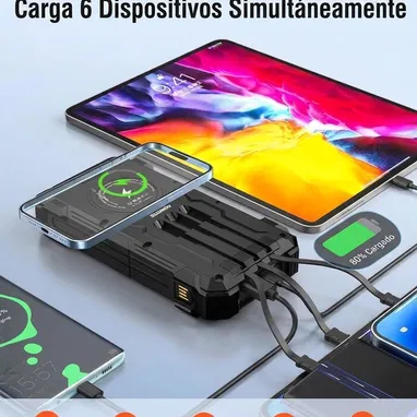 🔋 POWER BANK SOLAR 42800mAh (NUEVA) - Img 119901758