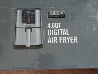 Bella Pro Series - 8-qt. Digital Air Fryer - Ink Blue Stainless Steel - Img 63532738
