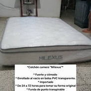 colchón camero Milexus con transporte. tengo lo que buscas 💯 - Img 54988858