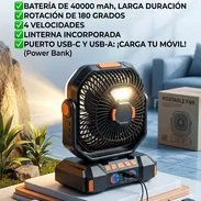Ventilador recargable f22 - Img 56334323