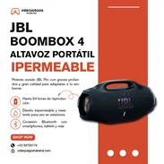 🔊 JBL Boombox 4 – Altavoz Portátil Impermeable | videojuegoshabana.com - Img 55751777