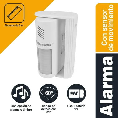 ALARMA CON SENSOR DE MOVIMIENTO - 3/7