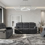 📢 Juegos de muebles reclinables para sala 🩶 modelo (321) plaza. Importados - Img 55742245