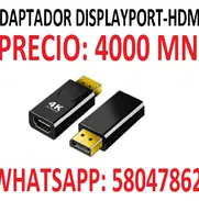 EN VENTA LOS NUEVOS ADAPTADORES DISPLAYPORT-HDMI. MAS AL WHATSAPP: 58047862 - Img 49232963