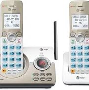 $100.. teléfono inalámbrico AT&T, 2 bases, Contestadora y Bluetooth - Img 44989352