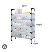 Organizador para zapatos antipolvo ✅ varios niveles ✅Material: plástico con metal . Mensajería disponible - Img 54054939