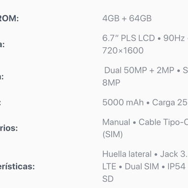 Celular Samsung Galaxy A07 - Img 124224349