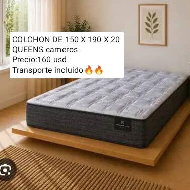 Colchones Cameros,Personales y Matrimoniales - 5/6
