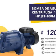BOMBA DE AGUA CENTRÍFUGA 1.0HP - Img 52698004