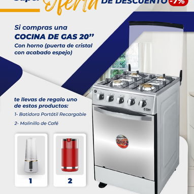 Se venden Horno Eléctrico,  Fogón de gas y Cocina de gas - Img 120789916