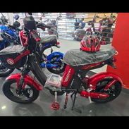 BICIMOTO YOAZAKY 707 ⚙️ESPECIFICACIONES: • 3000W - 48V - 50 Ah • batería de litio antiexplosiva • Hasta 120 km de au - Img 54795693