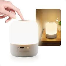 🌙💡 LÁMPARA DE NOCHE LED RECARGABLE – CONTROL TÁCTIL Y 3 COLORES 🔋✨ - 7/10