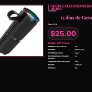 Bocina BOC060 1HORA 10W 2400mAh AUX USB TF, Bocina BOC060 1HORA 10W 2400mAh Entrada USB Tipo C . - Img 57426509