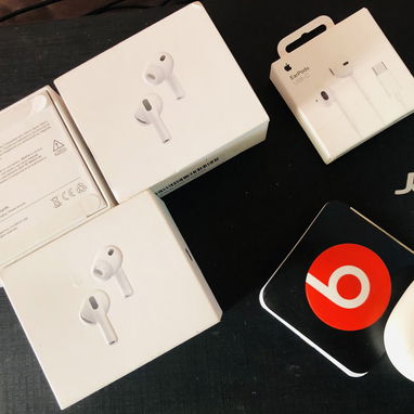 AirPods Pro 3… Audifonos Beats… EarPods (todo 100%original) - 5/5