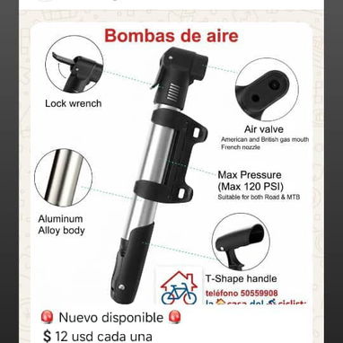 ✅ Parrillas ✅ Cascos  ✅ Luces delanteras y traseras  ✅kit de herramientas con ponche frío✅Para regulable  ✅ bomba ✅ Parr - 5/10