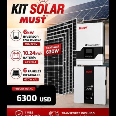 💢KIT SOLAR TODO LO QUE NECESITAS💢 - 8/10