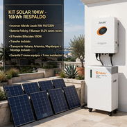 ☀️ KIT SOLAR 10KW - 16kWh FELICITY / BLUESUN ☀️ 💰9400  📦 - Inversor Híbrido JASAKI 10kW 110/220 - Img 57554009