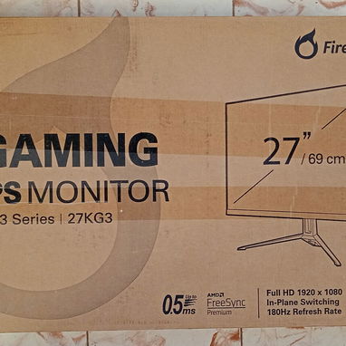 👍 Monitor de 27 pulgadas  AOPEN KG3 Gaming 27KG3.  Version 27KG3 M3bip. 📦 Nuevo en su caja 📦 + Garantia - 5/5