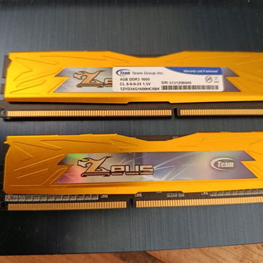 Kit de Memorias RAM Team Group Zeus DDR3 (2x4GB = 8GB) a 1600MHz. - 2/2