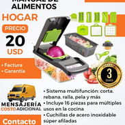 Cortador Manual de Alimentos Hogar 16 piezas - Img 55786679