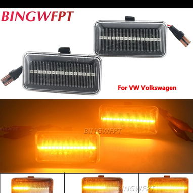 Joyitas intermitentes laterales de VW Jetta, golf, mk2, Passat B3, sest Toledo otros modelos. Luz led dinámica q corre - Img 74528185