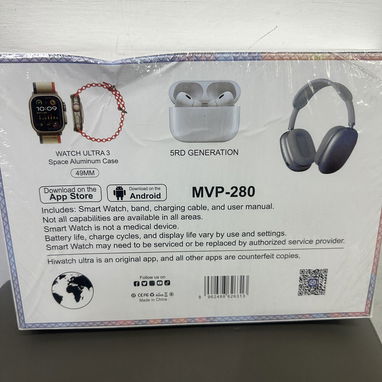Combo de reloj Smart Watch con audífonos - Img 118101562