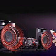 EQUIPO DE MUSICA LG X-BOOM. MODELO CJ44.ESTÉREO,SIRVEPARA DJ. Con dos bocinas, con medios y TWITER, POT 480 W.NVO - Img 45895050