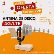 Antena 4G, de discos , la solución para la conexión - Img 56746571