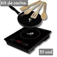 Kit de cocina, sartén y paletas - Img 55677647