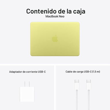 MacBook Neo 13” Liquid Retina A18 Pro 8GB RAM 512GB SSD Batería Hasta 16 horas nueva envio a domicilio incluido - 4/4