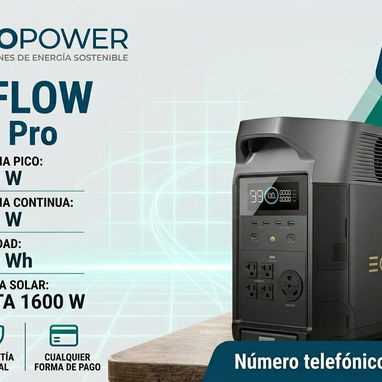 ⚡️EcoFlow//Las mejores Calidades aquí//Precios Competitivos//👌🏻 - Img 120916017