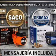 🚨 ¡SUPER OFERTAZO EN LA HABANA! 🚨  💧 Presurizadores de agua SACO y GRIMAX 💧  ​¿Poca presión en la ducha o la cocina? - Img 56855923