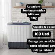 📌Lavadora Semiautomática Milexus 9 kg - Img 55324505