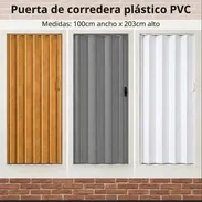 Puertas plásticas plegables de corredera - Img 58038151