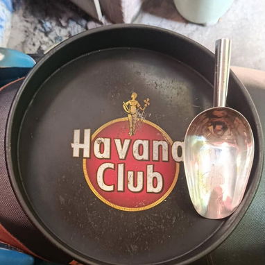 Bandeja Vintage y Pala de hielo Habana Club - Img 124967775