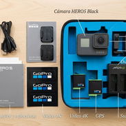 ¡GoPro HERO5 Black - Kit Completo Profesional! 📸✨Cámara para grabar y sacar fotos debajo del agua - Img 55989988