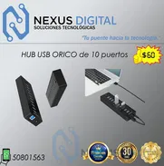 !!💻!! HUB USB ORICO P10-U3-V1 (10 Puertos USB 3.0) + Adaptador de corriente !!💻!! - Img 48149376