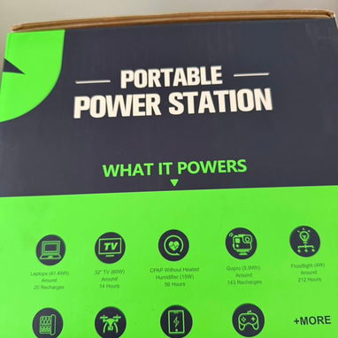 Power Station portable 1000w pico 2000w - 2/3