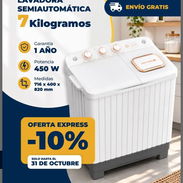 Lavadora semiautomática 💥💥1 año de garantía 🚚 gratis - Img 58074184