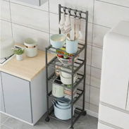 🏠 Estantes Metálicos de 5 Pisos para cocina. - Img 56720485
