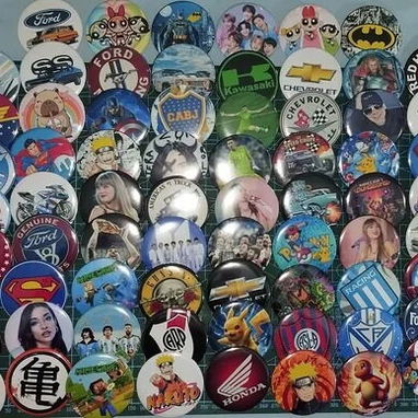 🎨 Pines Personalizados 32mm y 56mm | Diseño Propio en Aluminio o Plástico 🧷  Envíanos tus Diseños - Img 105153170