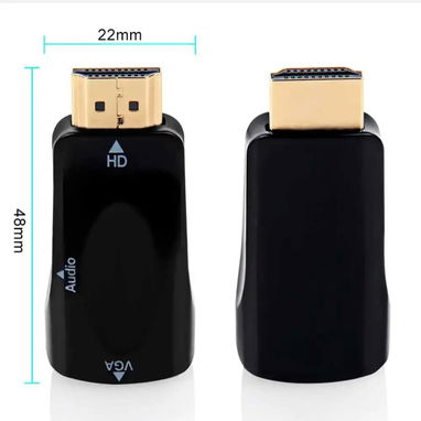 Convertidor de HDMI a VGA 馃寪 Modelo sin audio - Img 126073596