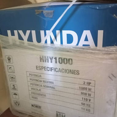 Se vende planta de gasolina, marca Hyundai, adaptable a gas - 2/3