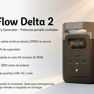 ¡¡Nuevo Precio!! ⚡🔋 ECOFLOW DELTA 2 CLÁSICA 1024Wh (2700W) - Img 54714570