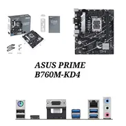 Motherboard Asus Prime B760m-KD4 nueva en caja sellada a estrenar por usted - Img 52069680