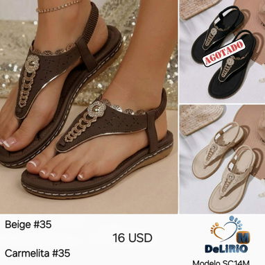 Sandalias konfort para damas - 3/9