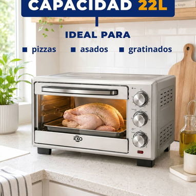 HORNO ELÉCTRICO 22L ✅️ - Img 123651367