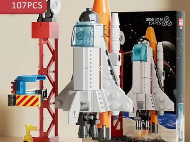 Juguete tipo LEGO para armar. Nave espacial. Didáctico para niños y adultos - Img 63576666