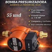 Bomba presurizadora marca SACO 110 volt - Img 55760096