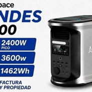 AMPACE ANDES 1500 1462WH 2400W PICO 3600W Y bateria adicional - Img 56423043